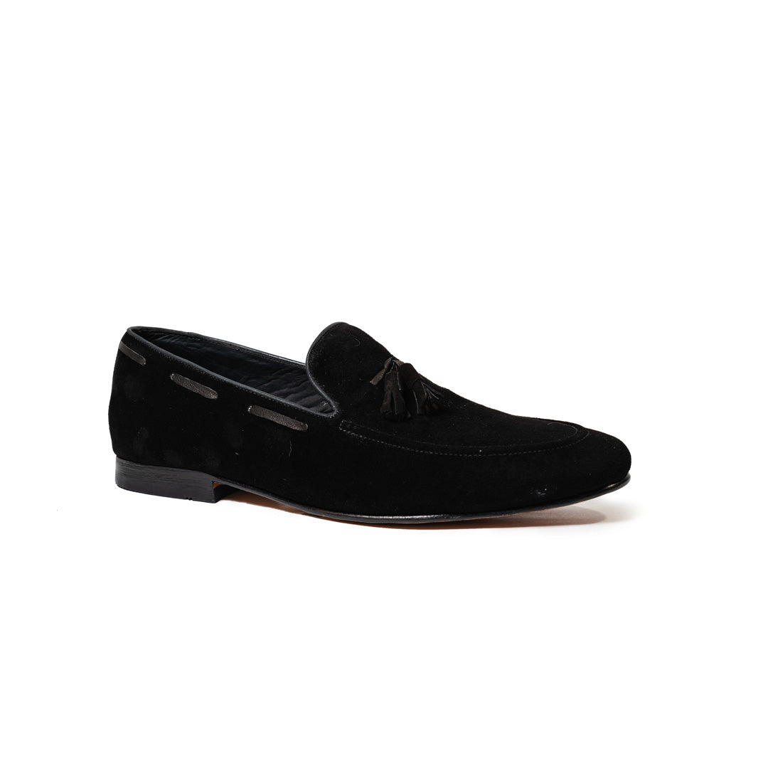 Loafers Gamuza Negra