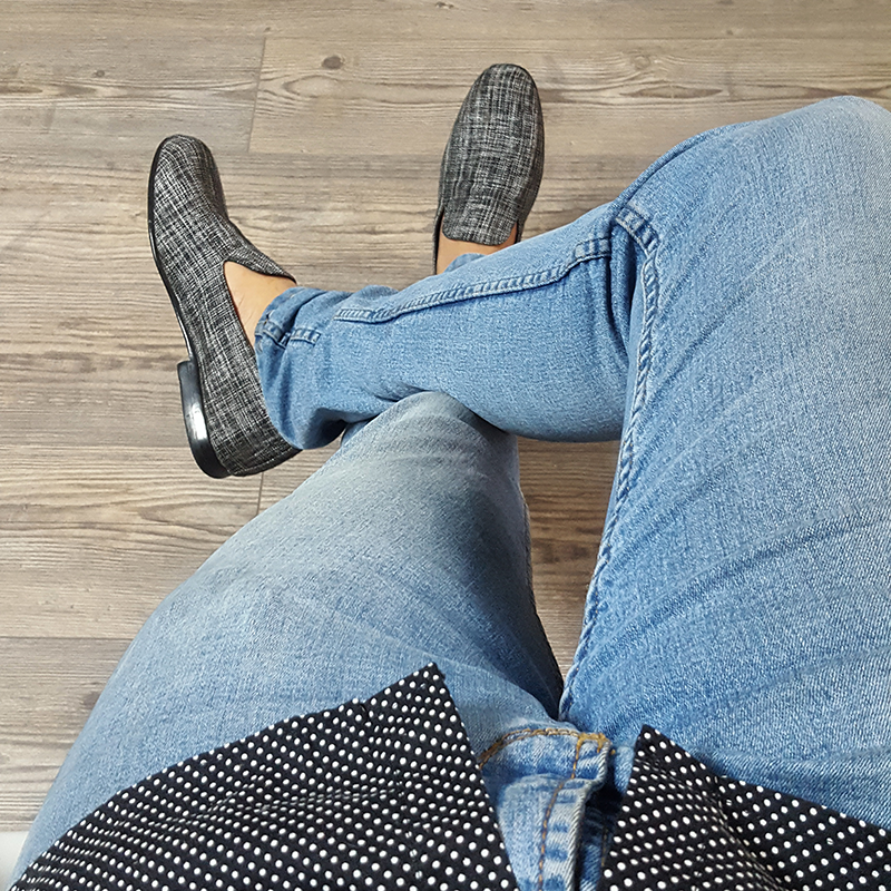Slippers Lino Negro