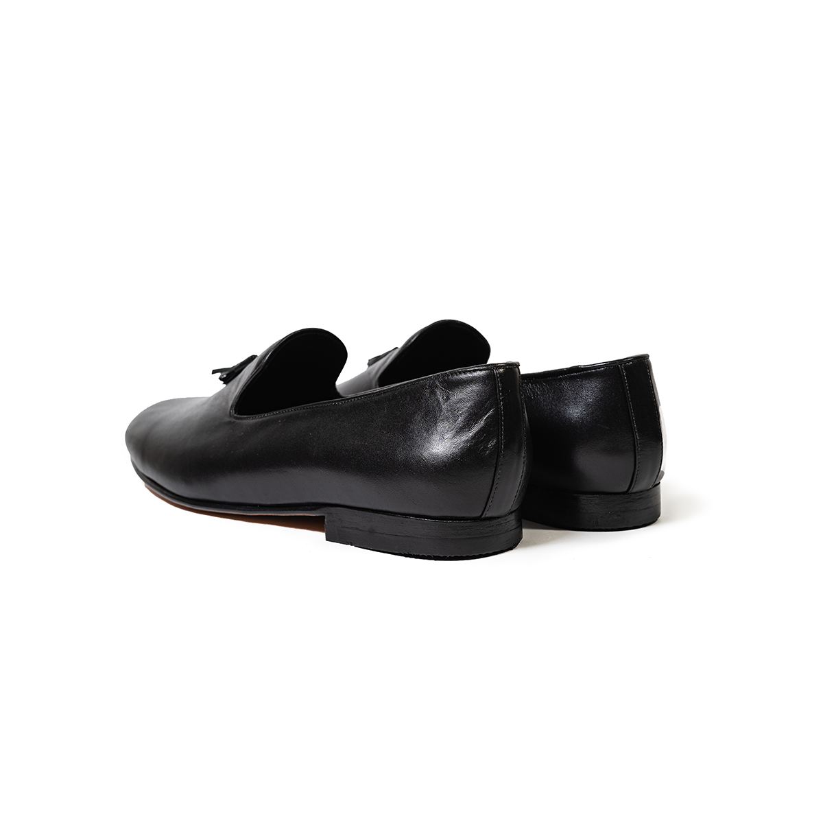 Slippers Cuero Negro