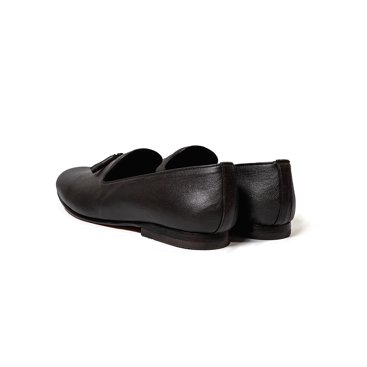 Slippers Cuero Chocolate